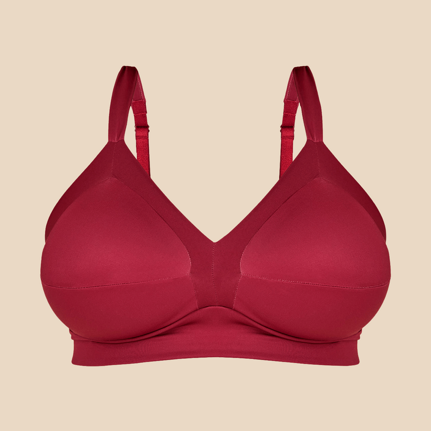 model_1_name wearing merlot bra - Image 4